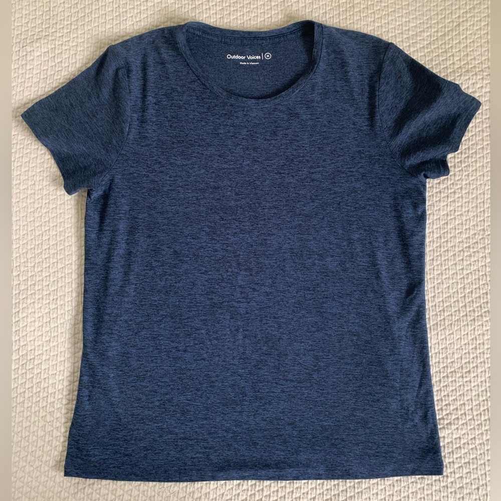 Outdoor Voices CloudKnit Tee- Small